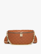 Sylvie Quilted Belt Bag: Black { product_type }}