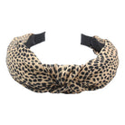 Camel Leopard Headband { product_type }}
