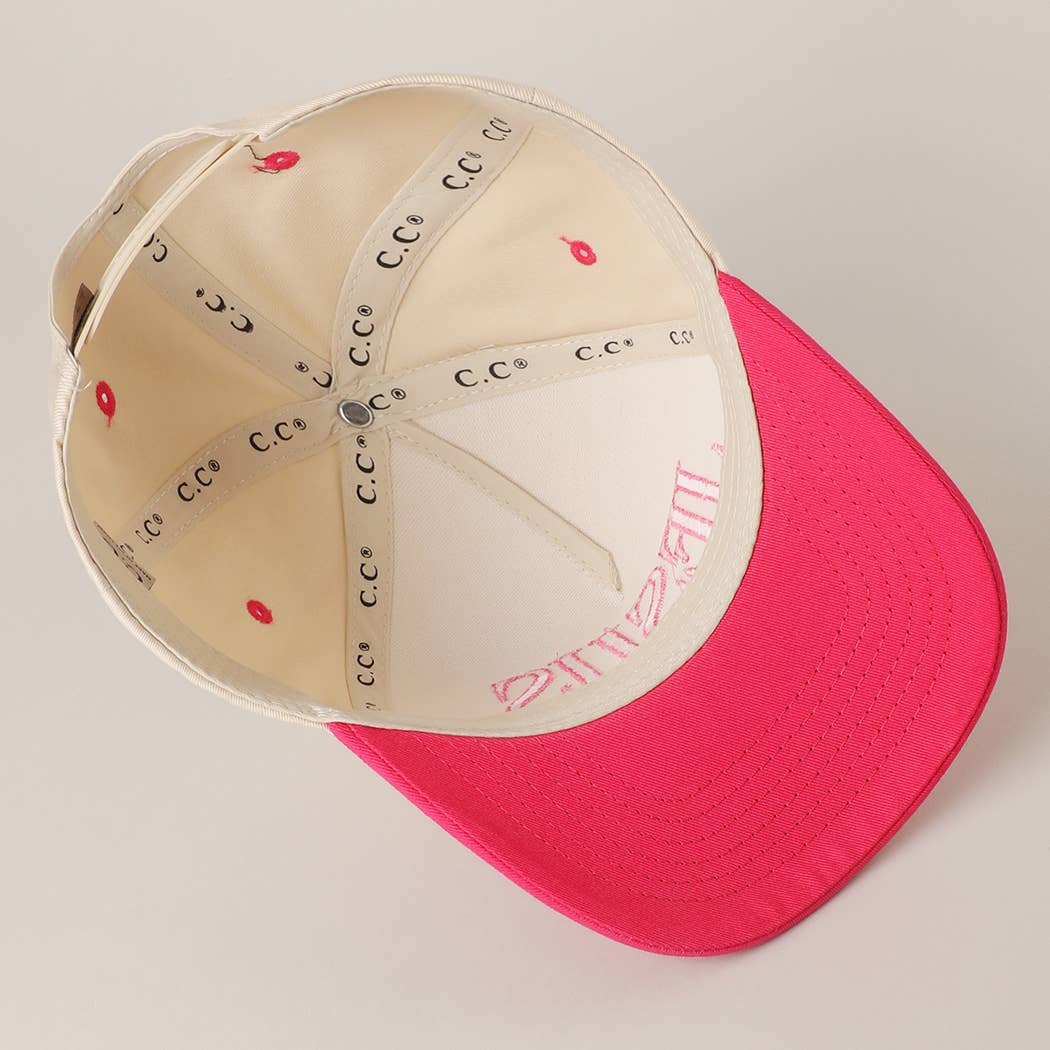 JESUS Typography Embroidered Trucker Hat : BLACK / One Size { product_type }}