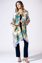 Maui Palm Kimono: MAUI-Urbanista-Three Birdies Boutique, Women's Fashion Boutique Located in Kearney, MO