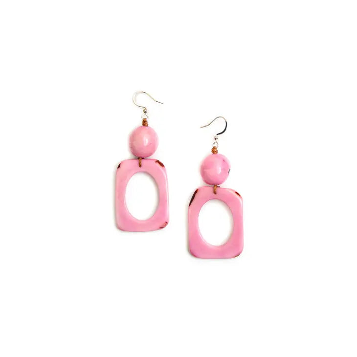 Alejandra Earrings-Earrings-Tagua-Three Birdies Boutique, Women's Fashion Boutique Located in Kearney, MO