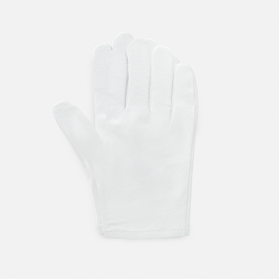 Moisture Enhancing Gloves: White-Bath Accessories Company-Three Birdies Boutique, Women's Fashion Boutique Located in Kearney, MO