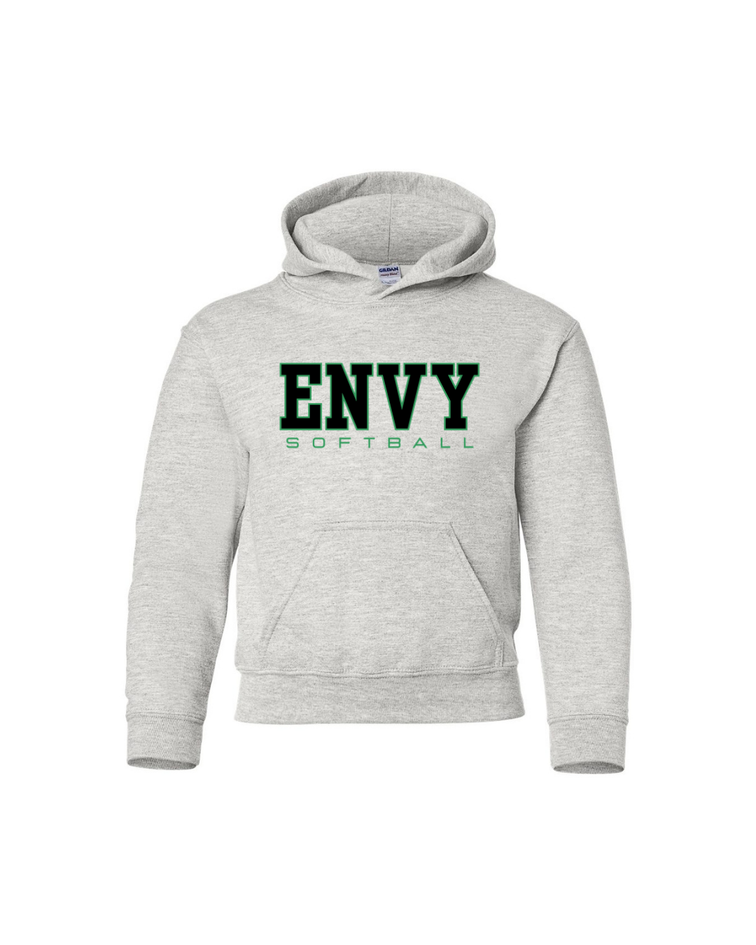 Youth Block Envy Softball Gildan Hoodie-Graphic Tees-TB TEES-Three Birdies Boutique, Women's Fashion Boutique Located in Kearney, MO