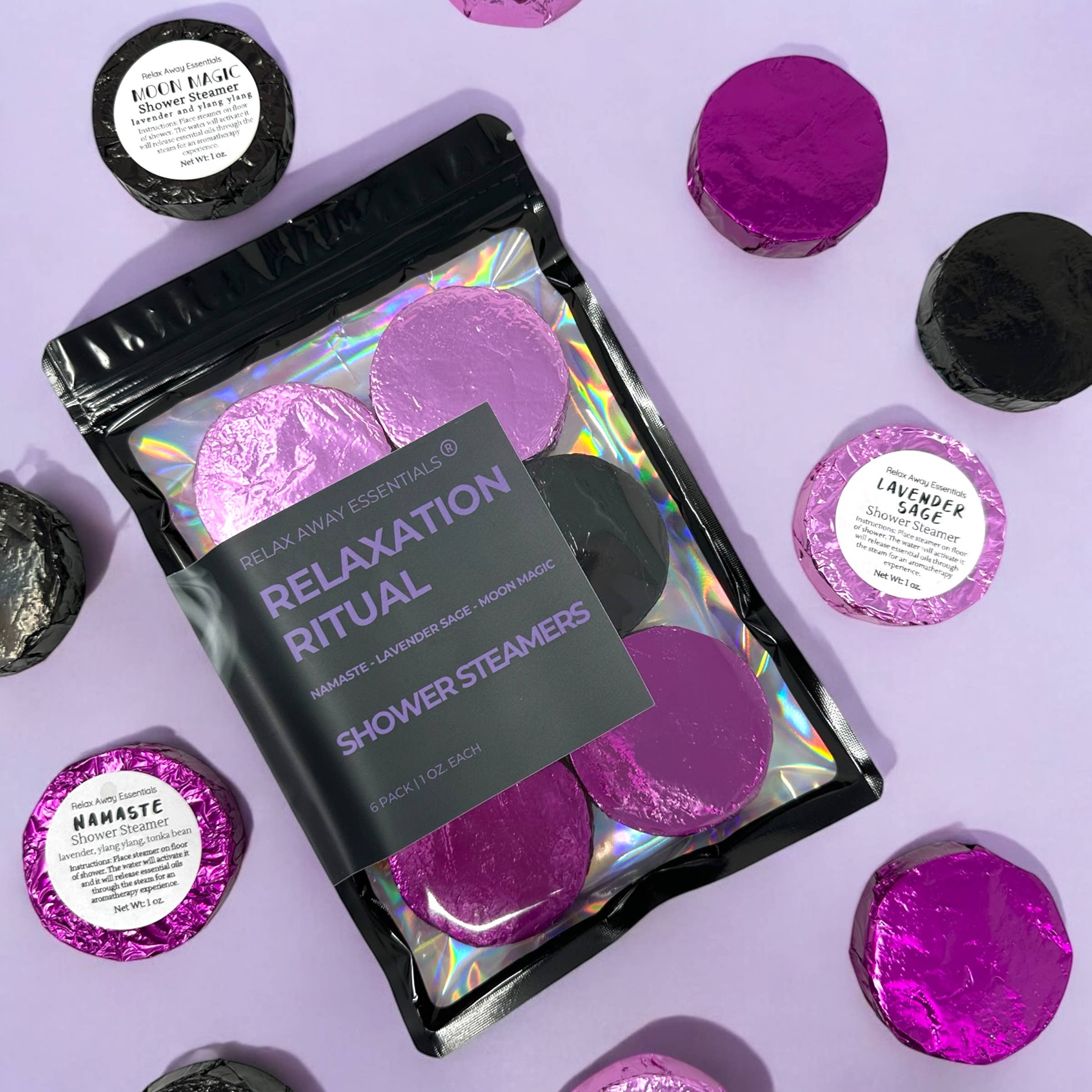 Relaxation Ritual Shower Steamers 6 Pack { product_type }}