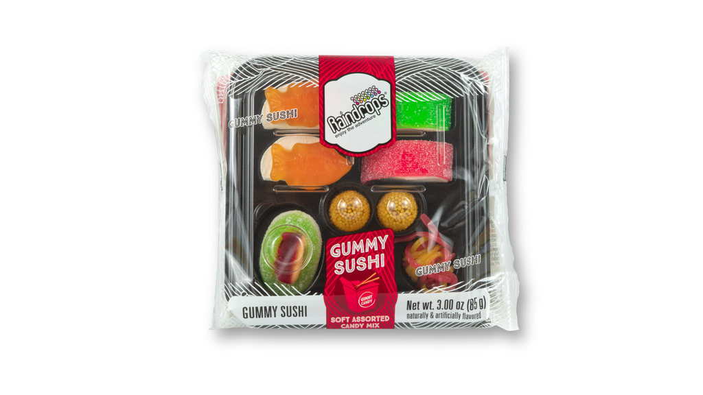 Raindrops Gummi Sushi-Kate's Candy-Three Birdies Boutique, Women's Fashion Boutique Located in Kearney, MO
