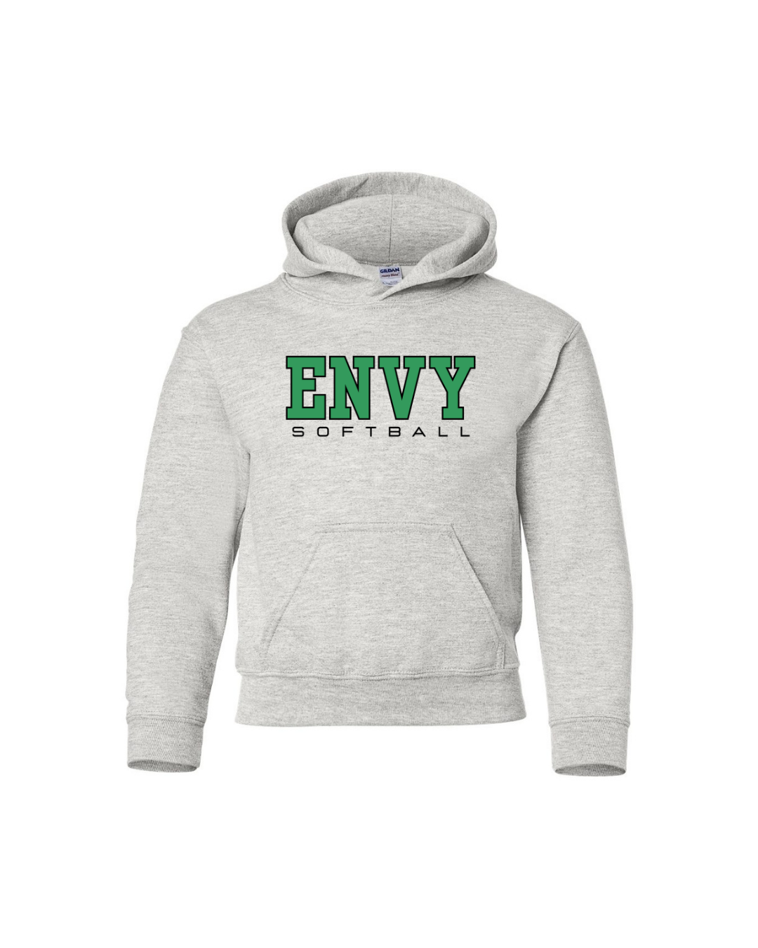 Youth Block Envy Softball Gildan Hoodie-Graphic Tees-TB TEES-Three Birdies Boutique, Women's Fashion Boutique Located in Kearney, MO