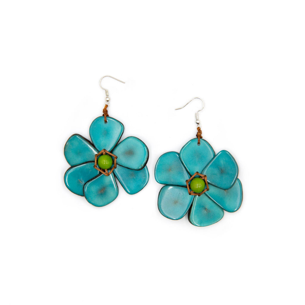 Rosalia Earrings-Organic Tagua Jewelry-Three Birdies Boutique, Women's Fashion Boutique Located in Kearney, MO
