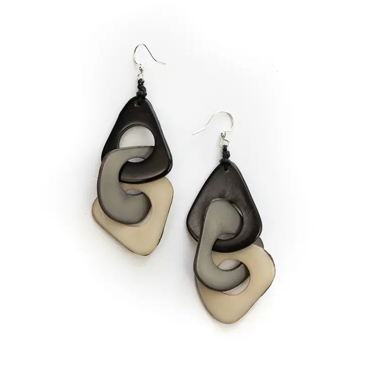 Vero Earrings-Earrings-Tagua-Three Birdies Boutique, Women's Fashion Boutique Located in Kearney, MO