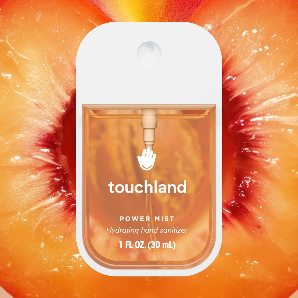 Velvet Peach Power Mist Hydrating Hand Sanitizer-Touchland-Three Birdies Boutique, Women's Fashion Boutique Located in Kearney, MO