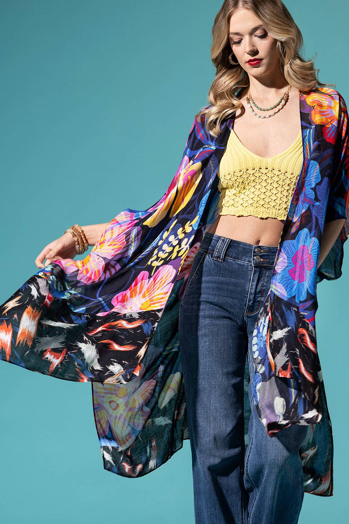 Stella Kimono-Urbanista-Three Birdies Boutique, Women's Fashion Boutique Located in Kearney, MO