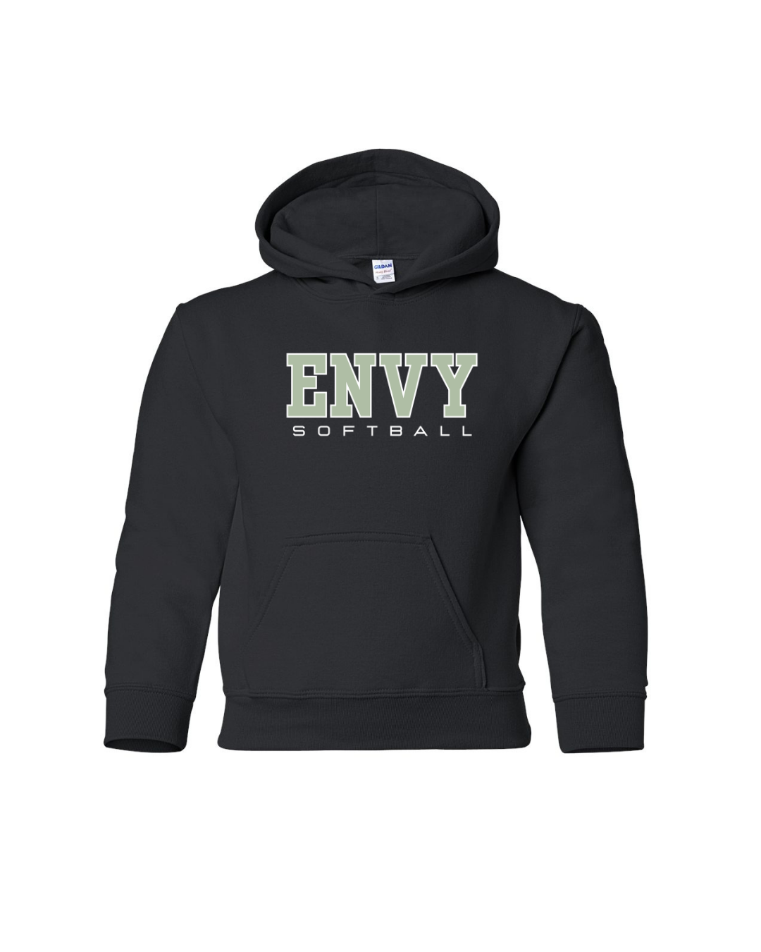 Youth Block Envy Softball Gildan Hoodie-Graphic Tees-TB TEES-Three Birdies Boutique, Women's Fashion Boutique Located in Kearney, MO