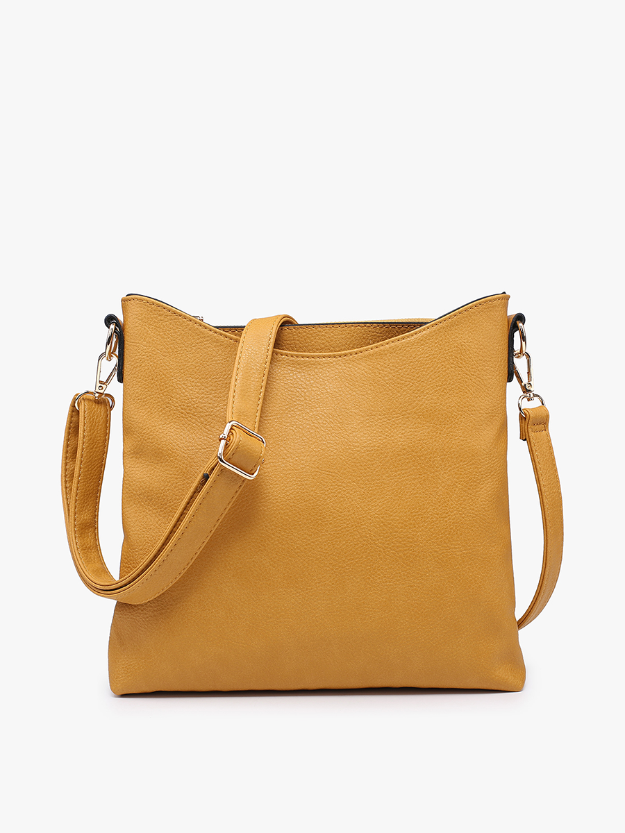 Emma Crossbody: Mustard { product_type }}