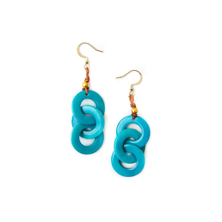 Tonie Earrings-Earrings-Tagua-Three Birdies Boutique, Women's Fashion Boutique Located in Kearney, MO