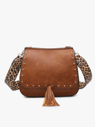 Bailey Crossbody Bag with Print Contrast Strap { product_type }}