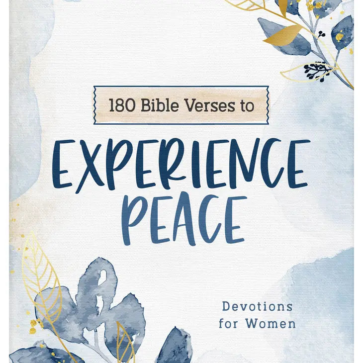 180 Bible Verses to Experience Peace: For Women-Book-Barbour Publishing, Inc.-Three Birdies Boutique, Women's Fashion Boutique Located in Kearney, MO