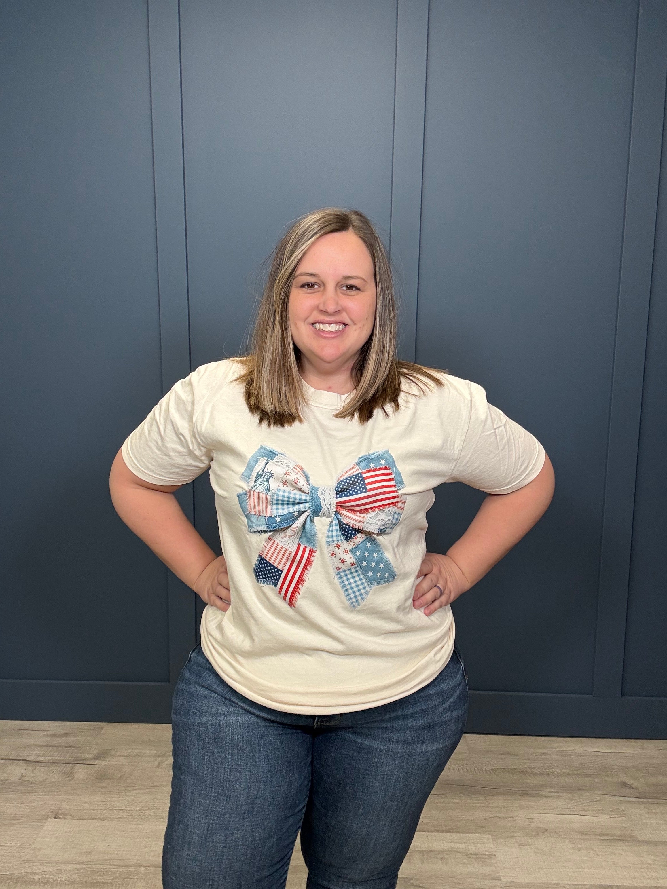 Quilted America Bow { product_type }}