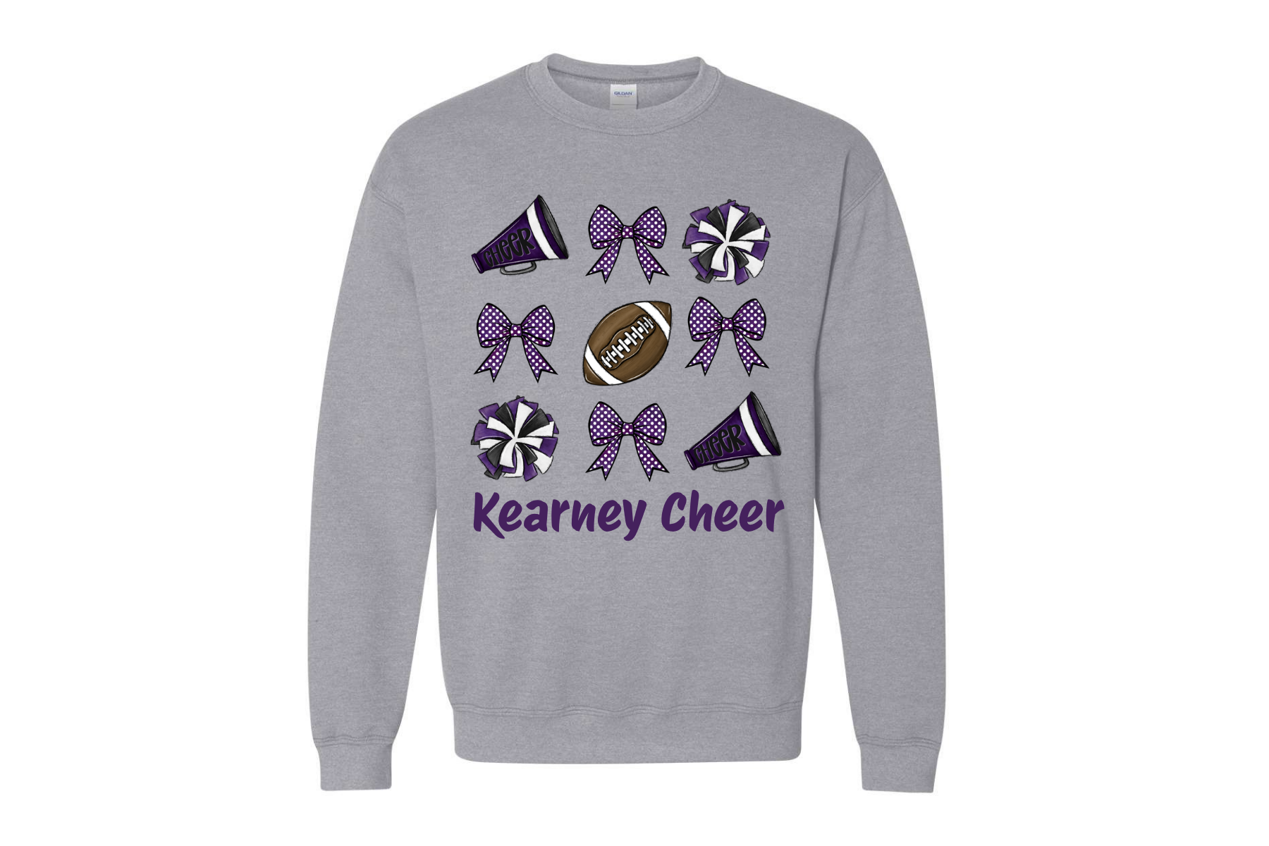 Kearney Cheer Crewneck Sweatshirt { product_type }}