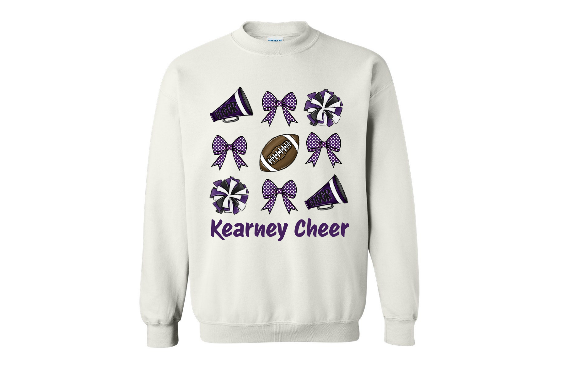 Kearney Cheer Crewneck Sweatshirt { product_type }}