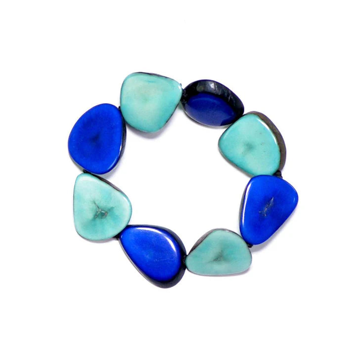 Alma Bracelet in Turquiose-Bracelets-Tagua-Three Birdies Boutique, Women's Fashion Boutique Located in Kearney, MO