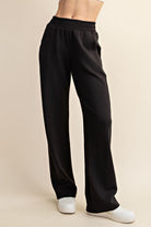 Rae Mode Luxe Straight Leg Pants { product_type }}