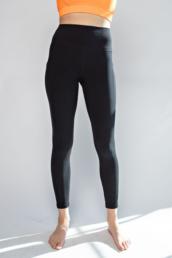 Buttery Soft Yoga Pants w/ Pockets-Leggings-Rae Mode-Three Birdies Boutique, Women's Fashion Boutique Located in Kearney, MO