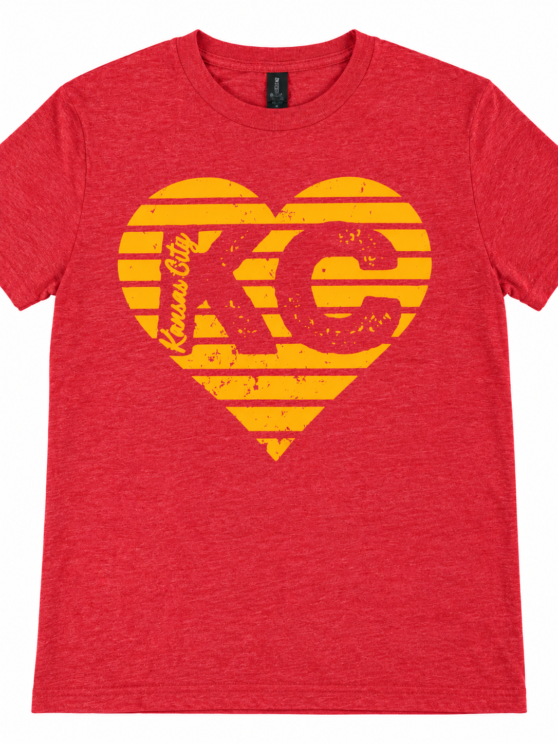 KC Heart Graphic Tee-Graphic Tees-TB TEES-Three Birdies Boutique, Women's Fashion Boutique Located in Kearney, MO