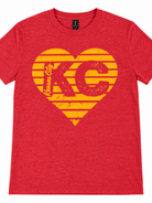 KC Heart Graphic Tee-Graphic Tees-TB TEES-Three Birdies Boutique, Women's Fashion Boutique Located in Kearney, MO