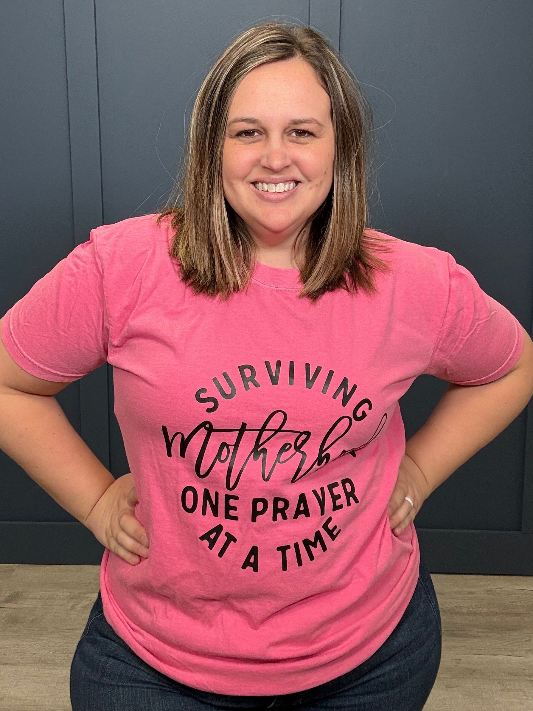 Surviving Motherhood Tee { product_type }}