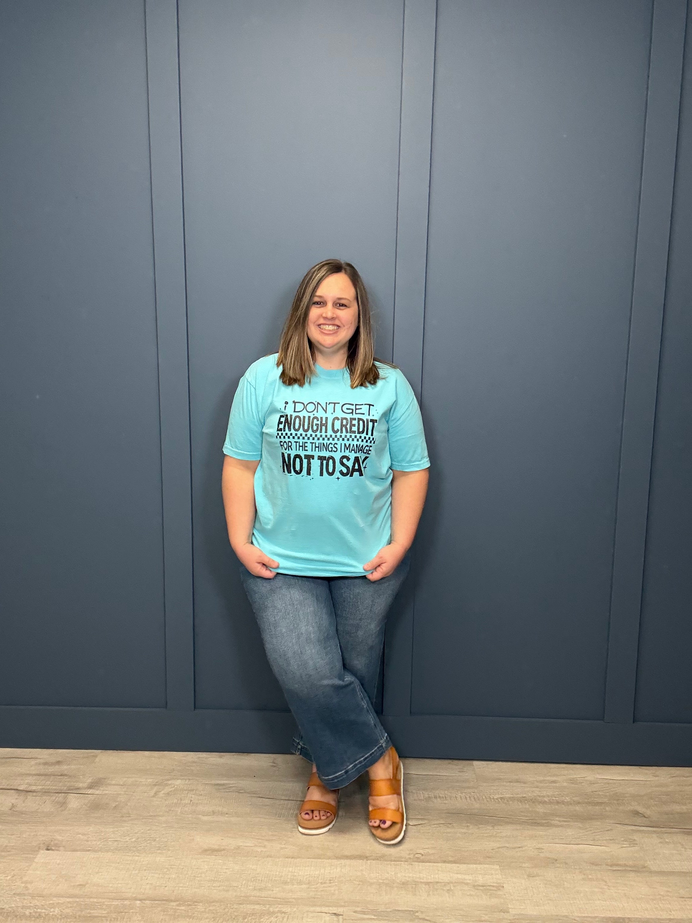 I Don't Get Enough Credit-Tres Birdos Graphic Tees-Three Birdies Boutique, Women's Fashion Boutique Located in Kearney, MO