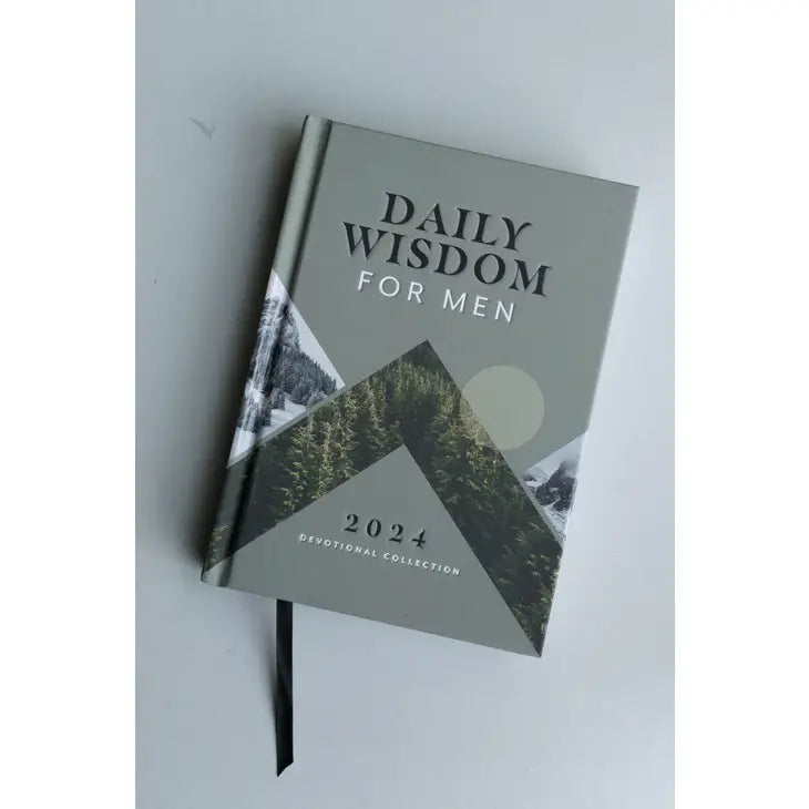 Daily Wisdom For Men: 2024 Devotional Collection-Book-Barbour Publishing, Inc.-Three Birdies Boutique, Women's Fashion Boutique Located in Kearney, MO
