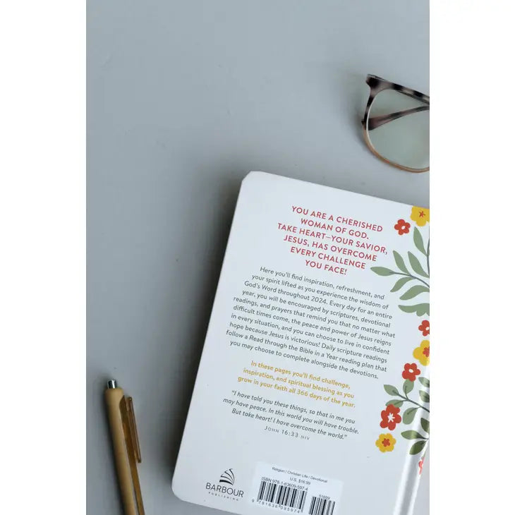Daily Wisdom For Women: 2024 Devotional Collection-Book-Barbour Publishing, Inc.-Three Birdies Boutique, Women's Fashion Boutique Located in Kearney, MO