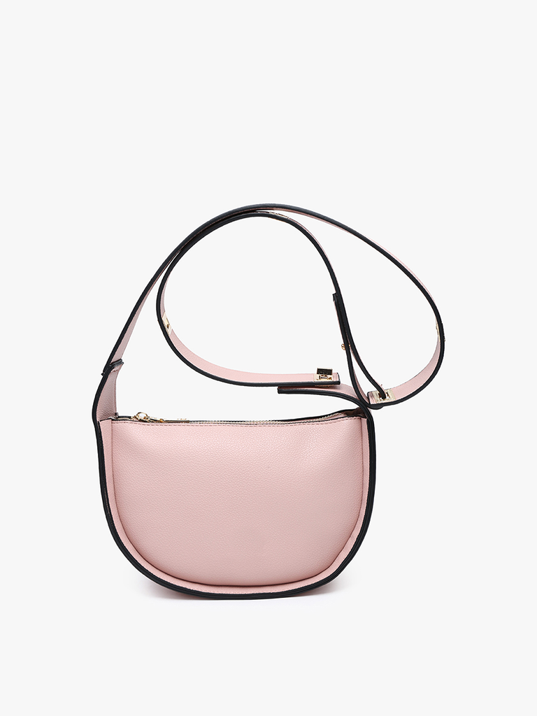 Celine Crescent Pink Shoulder Bag -Handbag-Jen & Co.-Three Birdies Boutique, Women's Fashion Boutique Located in Kearney, MO