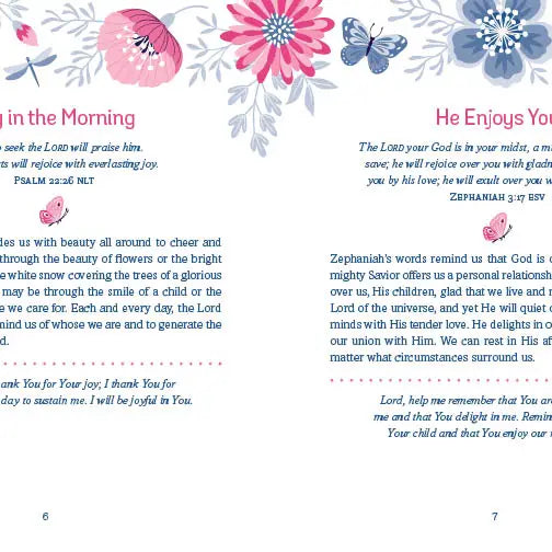 Embracing Joy: A Three Minute Devotional For Women-Book-Barbour Publishing, Inc.-Three Birdies Boutique, Women's Fashion Boutique Located in Kearney, MO