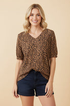 Animal Print Blouse { product_type }}