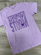 Strong Than the Storm Graphic Tee-Graphic Tees-TB TEES-Three Birdies Boutique, Women's Fashion Boutique Located in Kearney, MO