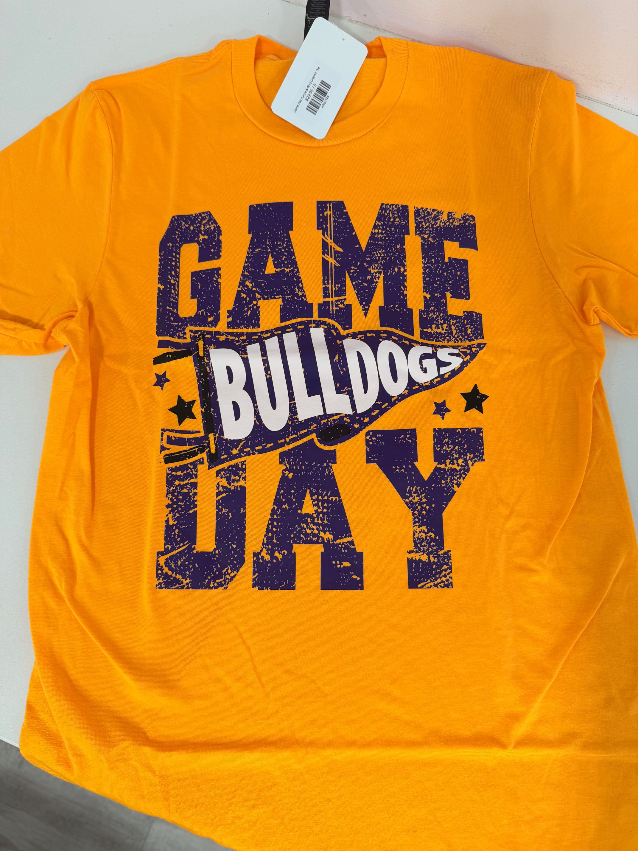 Game Day Purple & Gold Graphic Tee { product_type }}