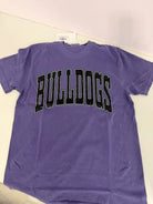 Grape Bulldogs Graphic Tee { product_type }}