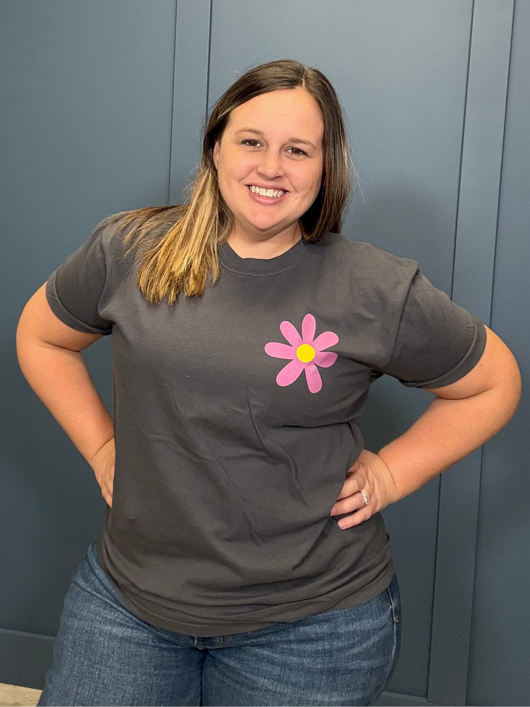Motherhood is Kingdom Work Graphic Tee { product_type }}