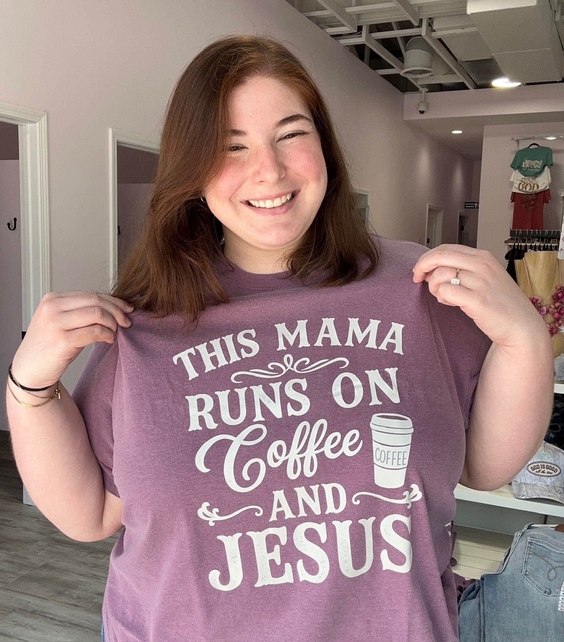 This Mama runs on Coffee { product_type }}