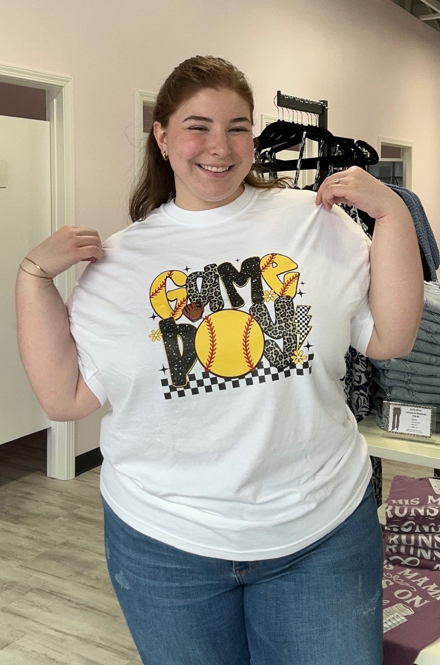 Softball Game Day Tee { product_type }}