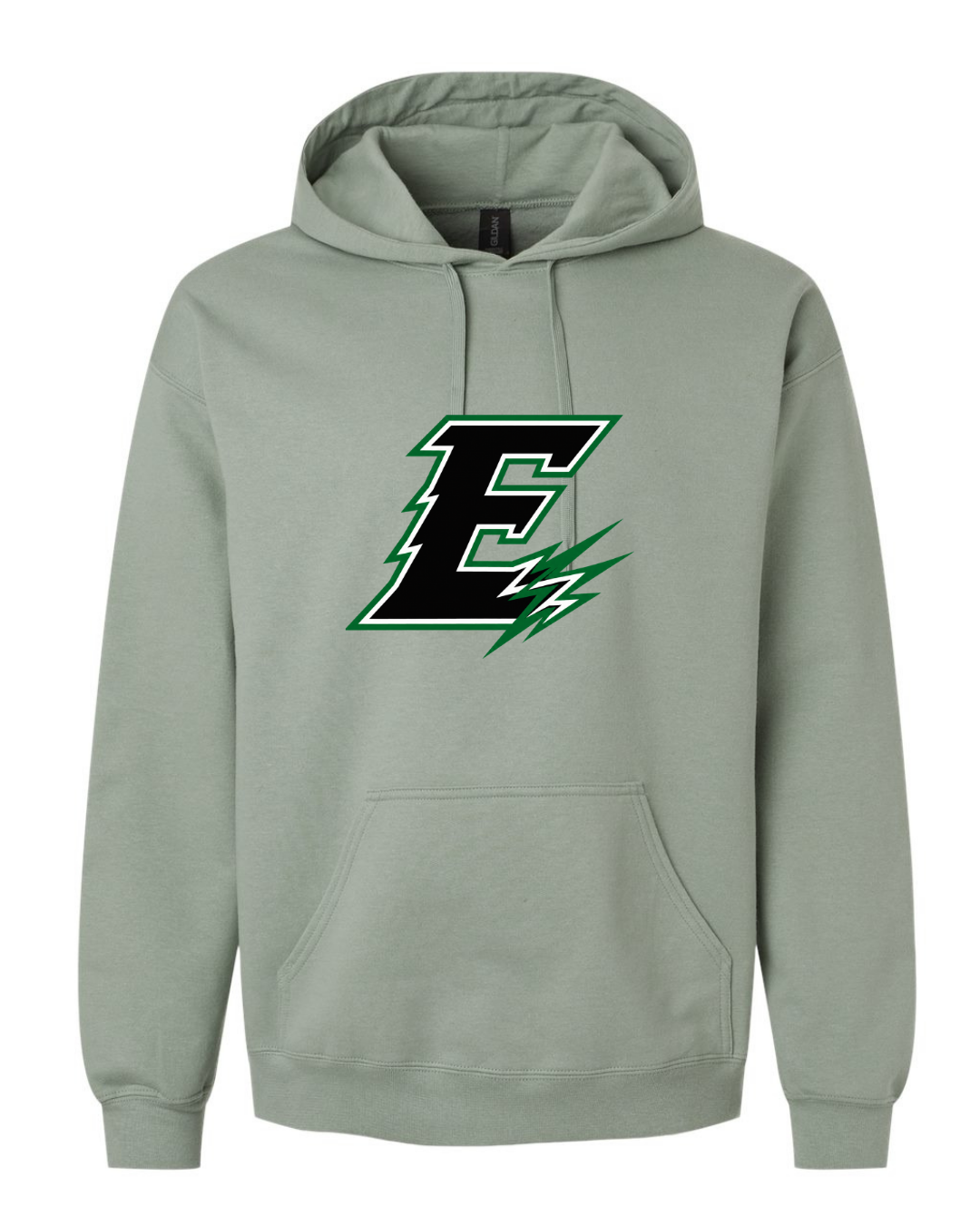 Lightning E Gildan Hoodie-Graphic Tees-TB TEES-Three Birdies Boutique, Women's Fashion Boutique Located in Kearney, MO