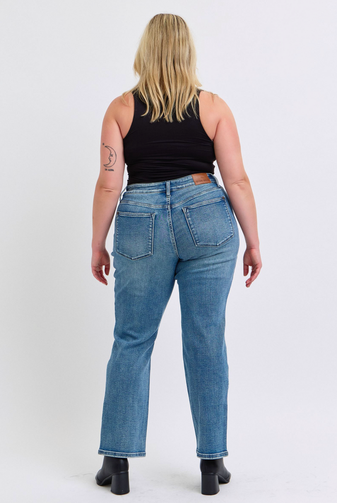 Judy Blue Destroy Dad Jean-Denim-Judy Blue-Three Birdies Boutique, Women's Fashion Boutique Located in Kearney, MO