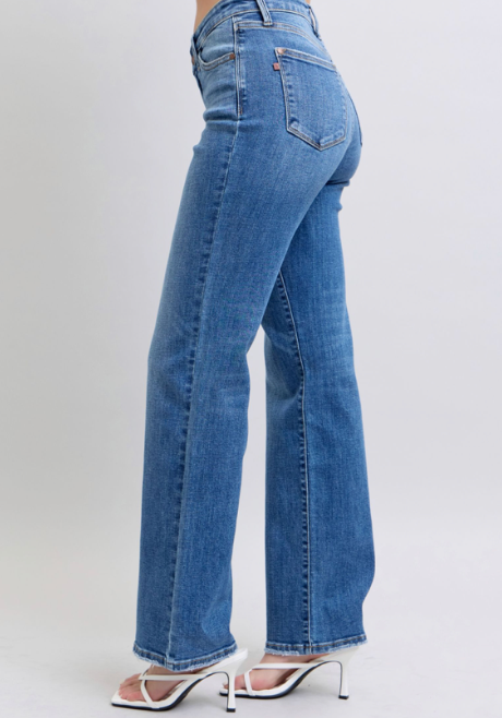 Judy Blue HW V-Front Vintage Straight { product_type }}