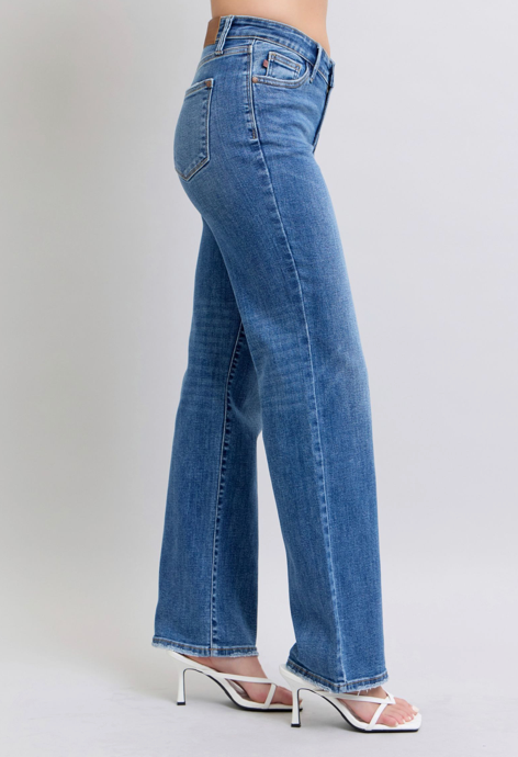 Judy Blue HW V-Front Vintage Straight { product_type }}