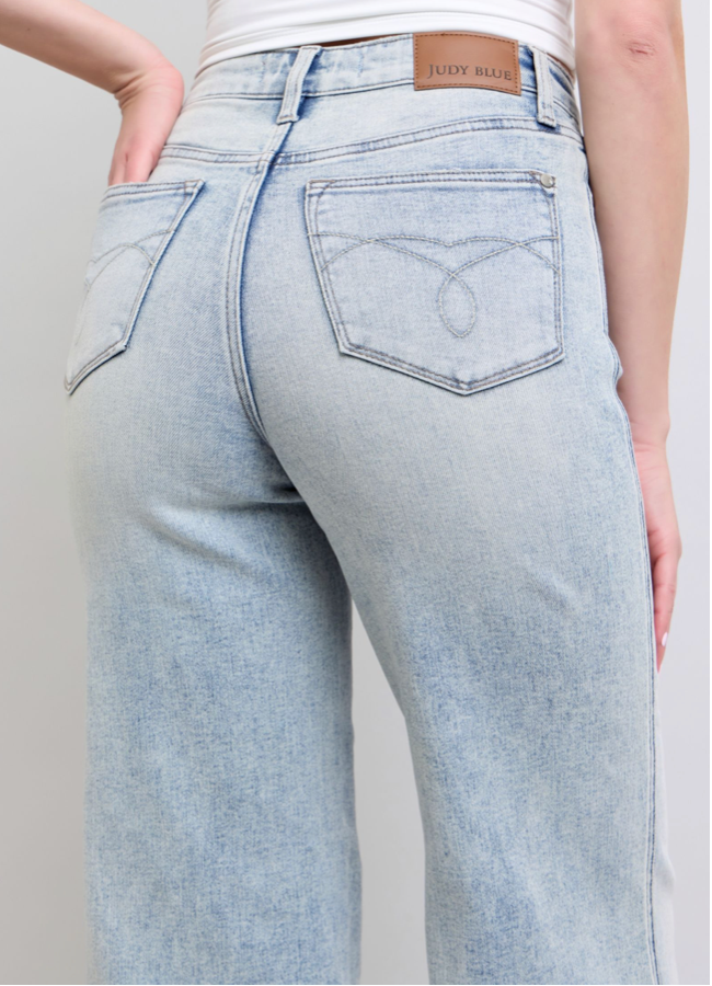 Judy Blue Tummy Control Retro Wide { product_type }}