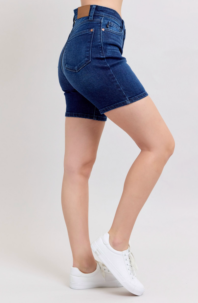 Judy Blue V-Front Bermuda Shorts