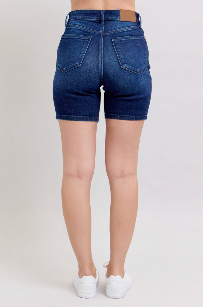 Judy Blue V-Front Bermuda Shorts