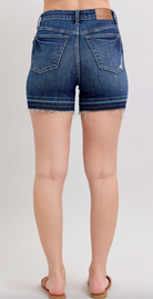Judy Blue TC Destroy Hem Short { product_type }}