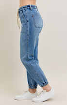 Judy Blue HW Denim Jogger { product_type }}