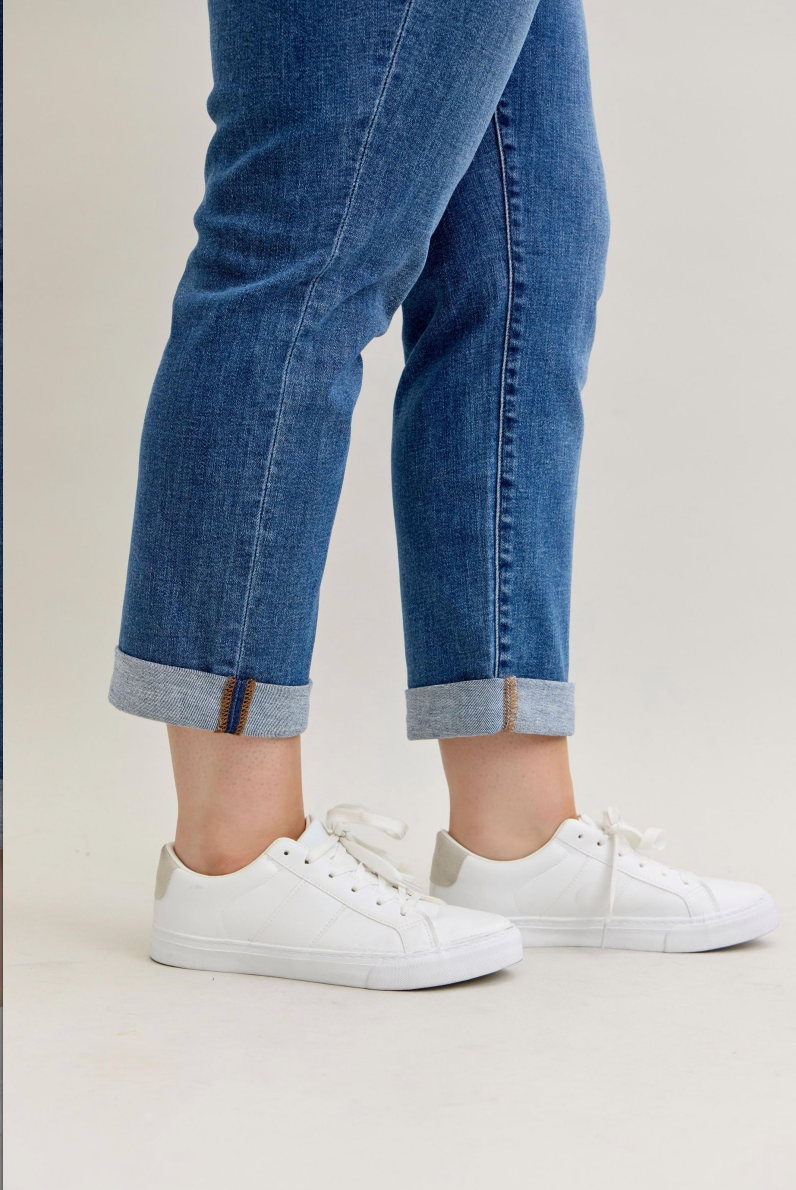 Judy Blue Classic Cuff Boyfriend { product_type }}